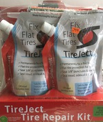 2 Pack 8 oz Tireject with injector 620